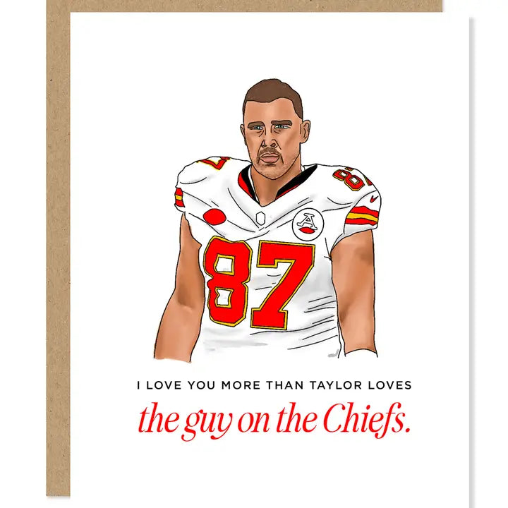 Guy on the Chiefs Card