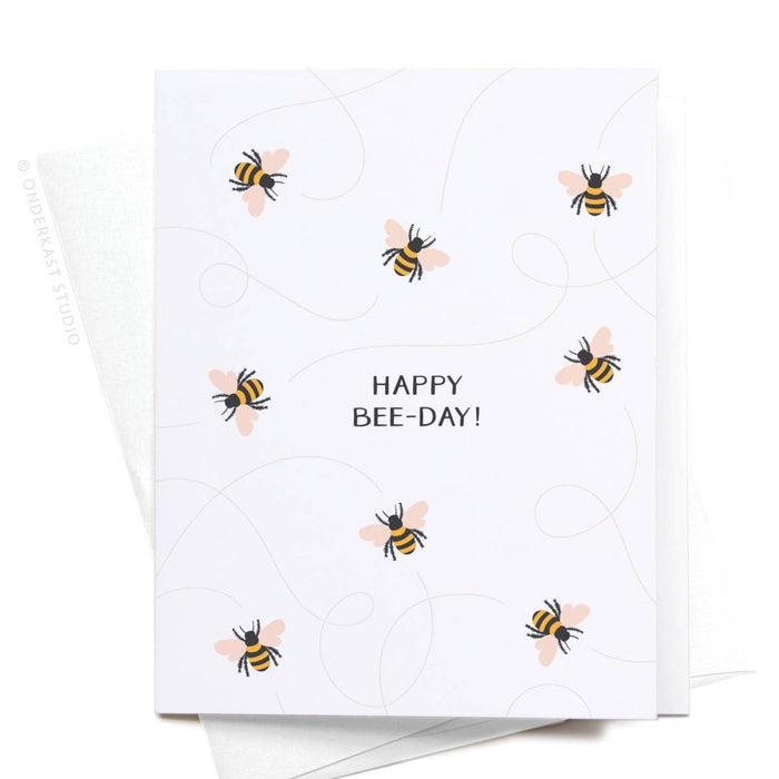 Happy Bee-day! Greeting Card