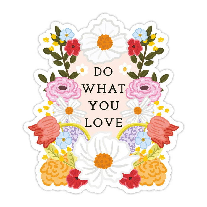 Do What You Love Vinyl Sticker - Back to School