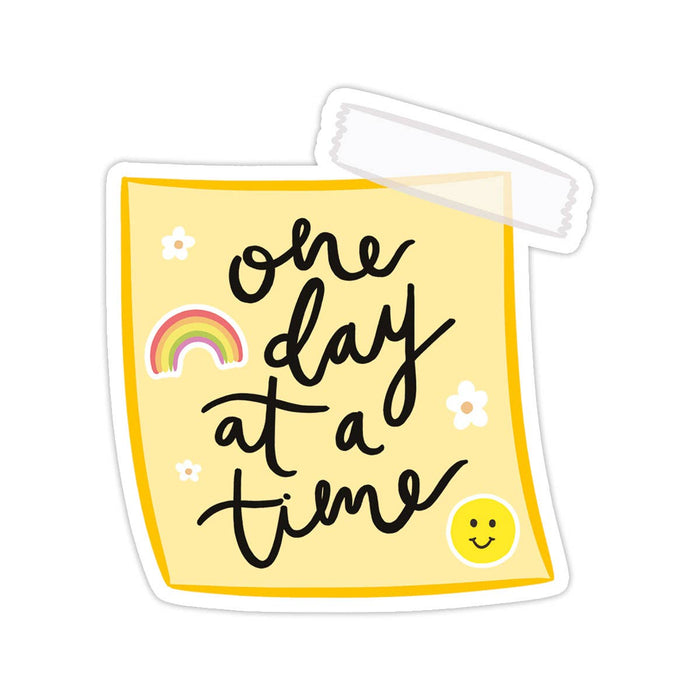 One Day Note Vinyl Sticker - Back to School