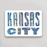 HAMMERPRESS Kansas City Postcard - blue