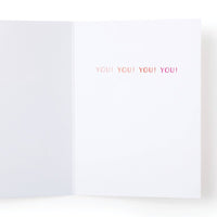 ON SALE – Love Love Love Love Greeting Card