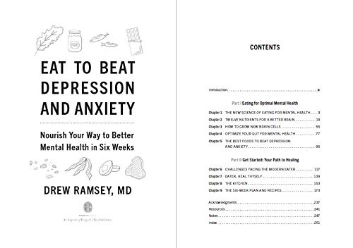 1/14/25 PREORDER: Eat to Beat Depression and Anxiety: Nourish Your Way to Better Mental Health in Six Weeks