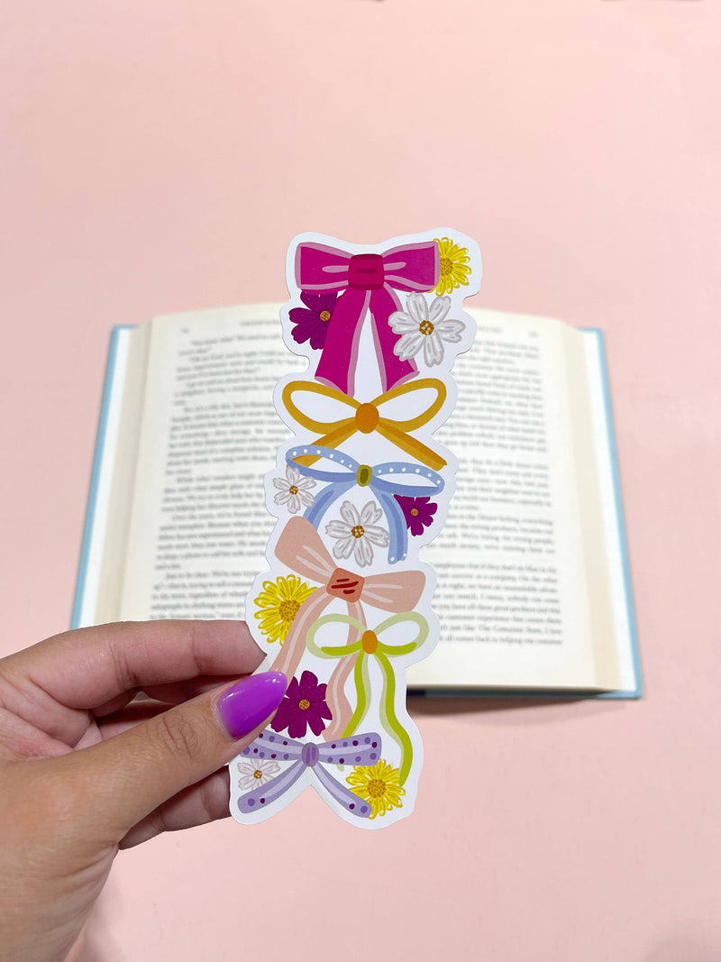 Bows Die Cut Bookmark