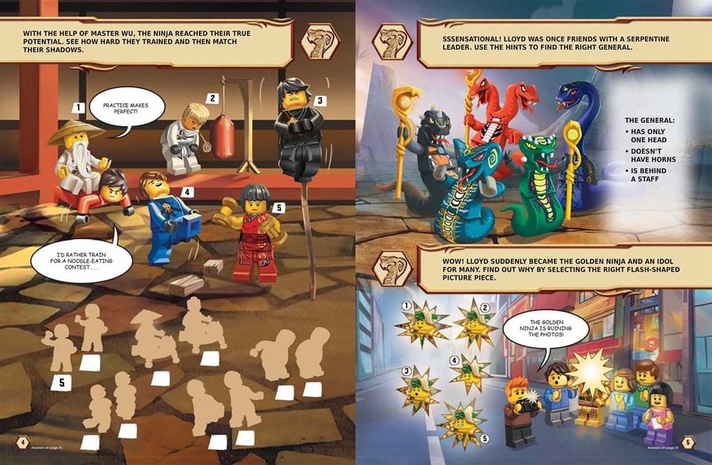 LEGO NINJAGO: Golden Ninja (Activity Book with Minifigure)