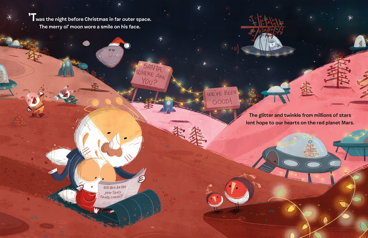 Merry Christmas, Dear Mars: An Out-Of-This-World Story about the Night Before Christmas