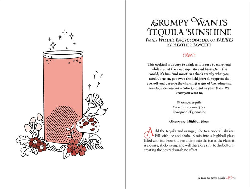 A Coupe of Thorns and Rosé: Romantasy Cocktails to Quench Your Thirst: A Cocktail Recipe Book