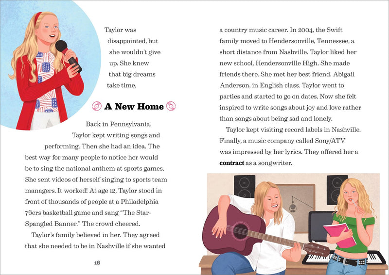 The Story of Taylor Swift: An Inspiring Biography for Young Readers (The Story of Biographies)