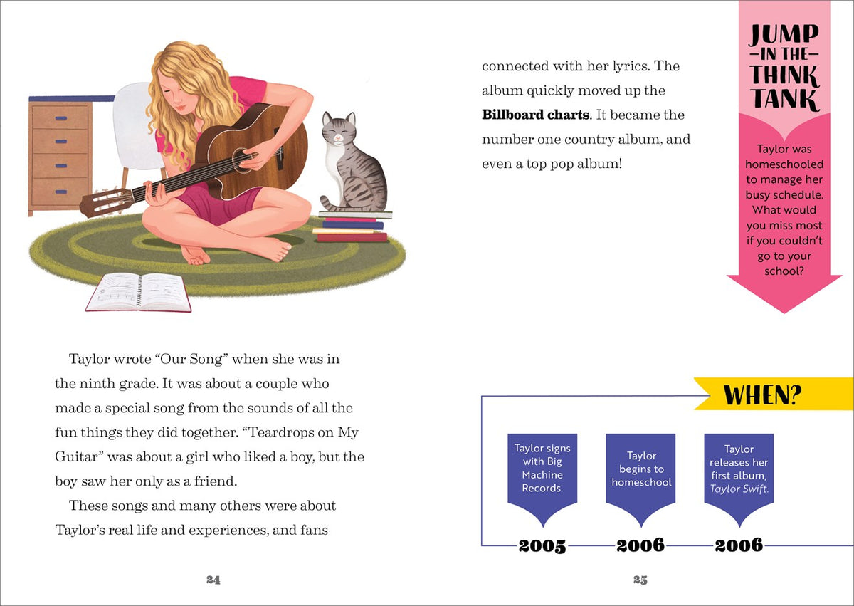 The Story of Taylor Swift: An Inspiring Biography for Young Readers (The Story of Biographies)