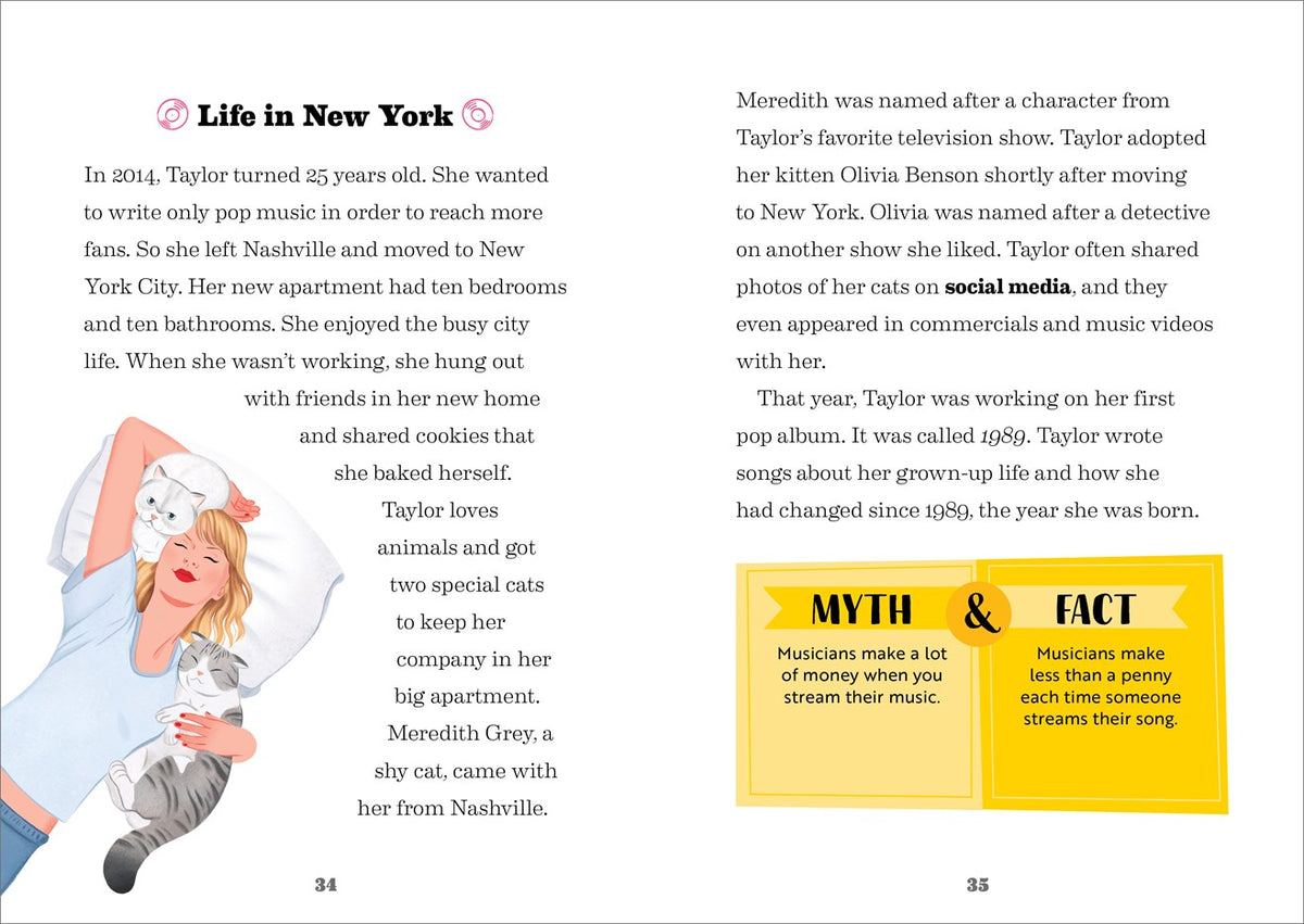 The Story of Taylor Swift: An Inspiring Biography for Young Readers (The Story of Biographies)