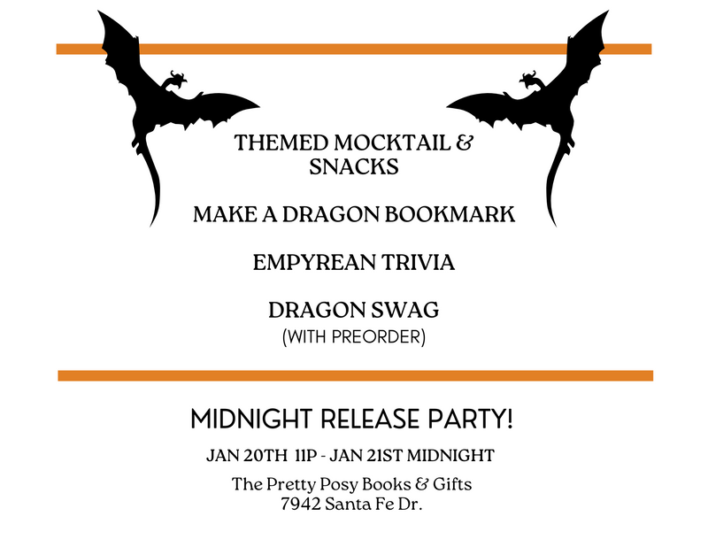 Onyx Storm Midnight Release Party RSVP