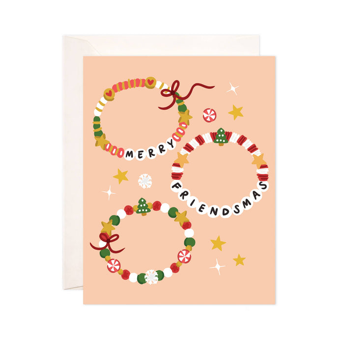 Merry Friendsmas Greeting Card - Cute Christmas Card