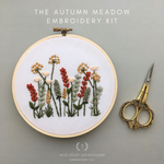 Beginner Embroidery KIT - Autumn Meadow