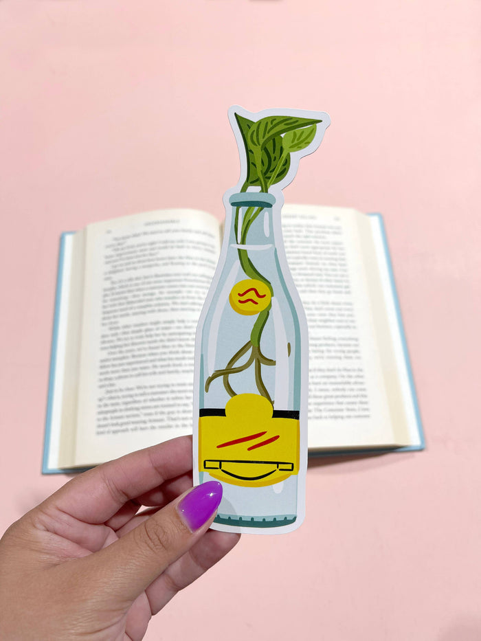 Topo Propagation Die Cut Bookmark