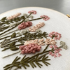 Hand Embroidery Kit - Meadow in Blush & Olive