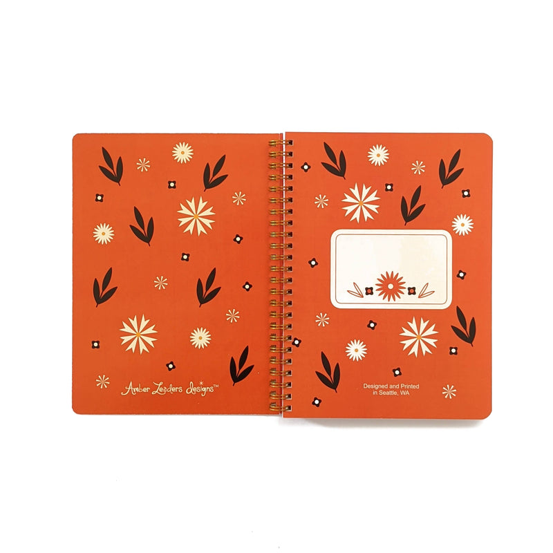 Flowers Spiral Notebook