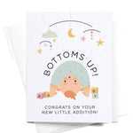 Bottoms Up Baby Greeting Card