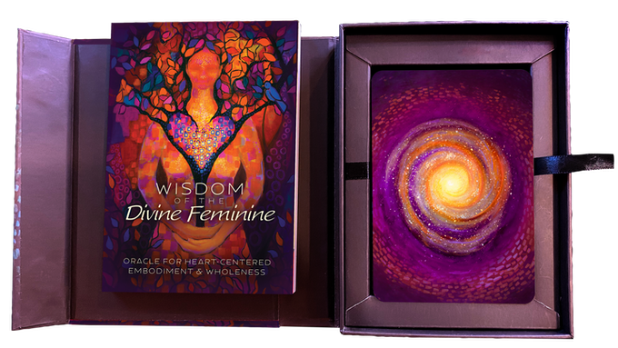 Wisdom of the Divine Feminine Meditation Cards & Book