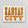 HAMMERPRESS KC Postcard - red/yellow