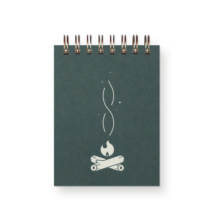 Campfire mini jotter notebook