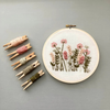 Hand Embroidery Kit - Meadow in Blush & Olive