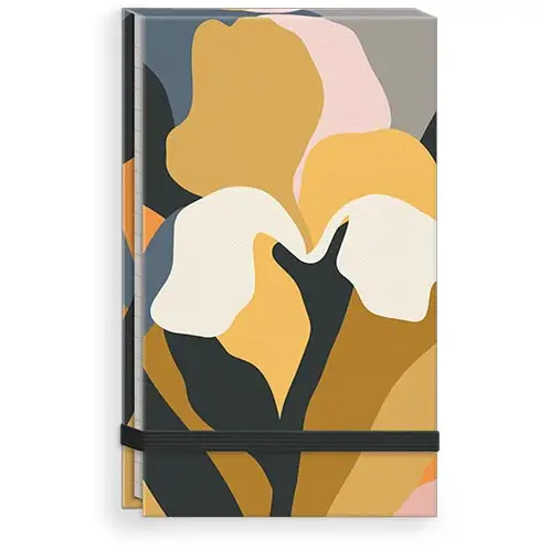 Bloomscape Iris Fabric Notepad