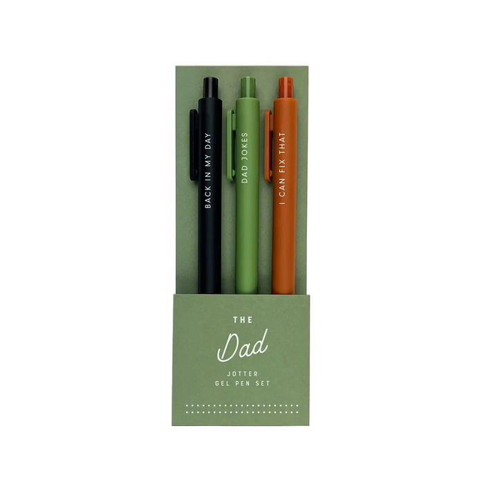 Dad Jotter Gel Pen: Set of 3